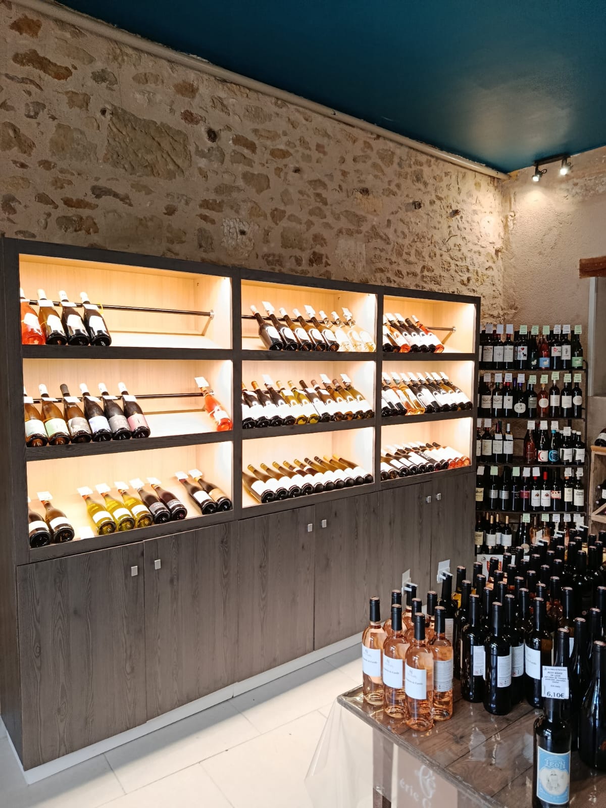 Bouteilles en cave